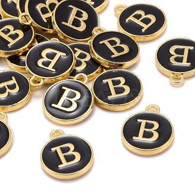 Golden Plated Alloy Charms ENAM-S118-02B-1