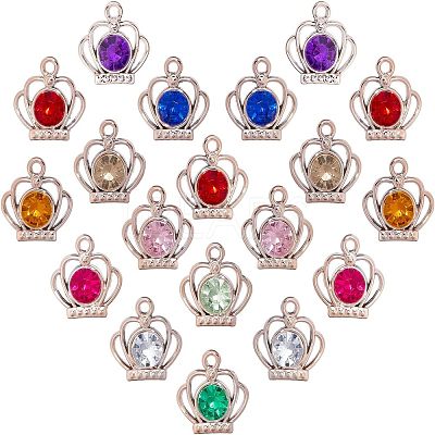 UV Plating ABS Plastic Pendants KY-CA0001-02-1