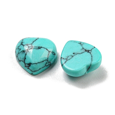 Dyed Synthetic Turquoise Cabochons G-H309-01-10-1