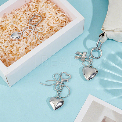 3Pcs 3 Styles Alloy Keychains KEYC-PH0002-36-1