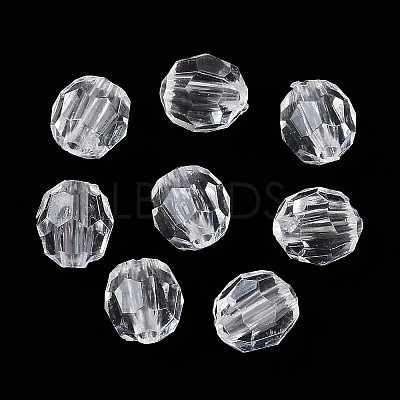Transparent Acrylic Beads OACR-Q015-01H-1