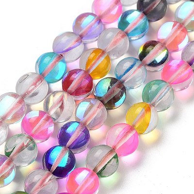 Transparent Glass Beads X-GLAA-B022-8mm-11-1