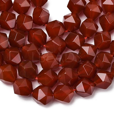 Natural Carnelian Beads Strands G-Z119-A06-03-1