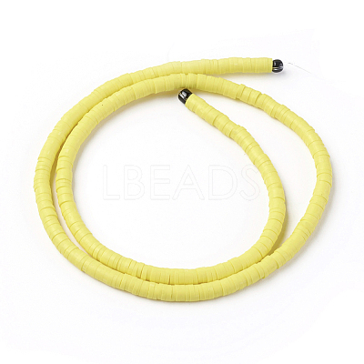 Handmade Polymer Clay Beads CLAY-R067-4.0mm-22-1