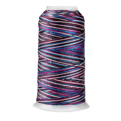 Segment Dyed Round Polyester Sewing Thread OCOR-Z001-B-10-1
