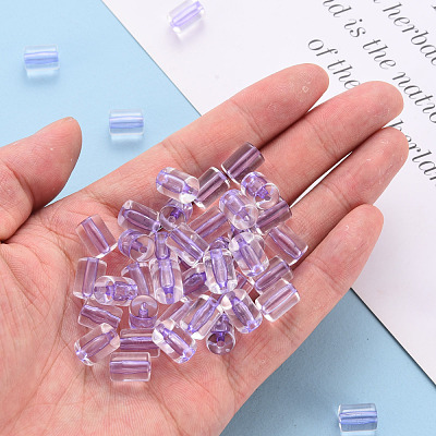 Transparent Acrylic Beads TACR-S154-17A-47-1