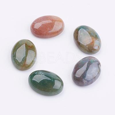 Natural Indian Agate Cabochons G-K217-01D-1
