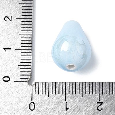 Glazed Porcelain Beads PORC-C005-01C-1