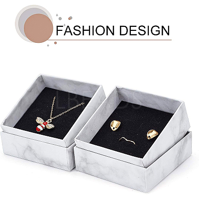 Square Kraft Cardboard Jewelry Boxes AJEW-BC0005-80-1
