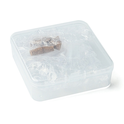 8Pcs Mini High Borosilicate Glass Bottle Bead Containers BOTT-FS0001-01-1