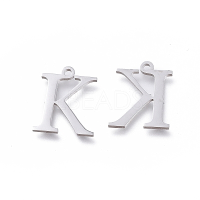 Tarnish Resistant 304 Stainless Steel Charms STAS-K215-05P-1
