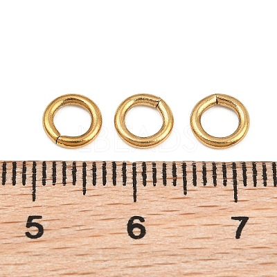 304 Stainless Steel Open Jump Rings SA-CBAF81C-01J-G-1