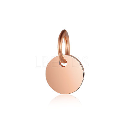 Ion Plating(IP) 304 Stainless Steel Pendants STAS-I311-32A-RG-1