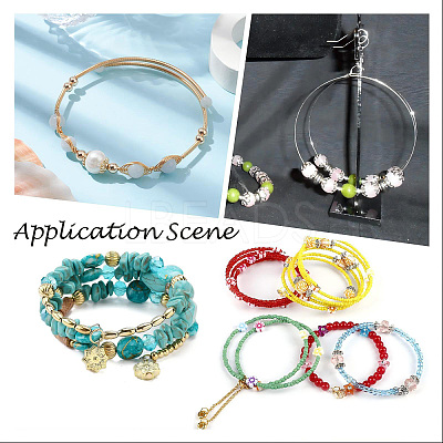 Steel Bracelet Memory Wire 5.5CM X-MW5.5cm-1-1