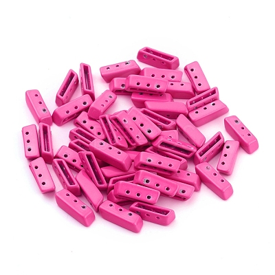 Spray Painted Alloy Multi-Strand Links PALLOY-G268-H-100-1