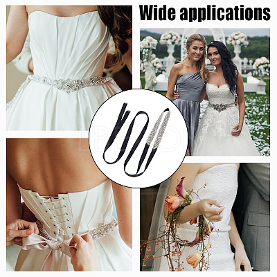 Bridal Belt for Wedding Dress AJEW-WH0471-114B-1