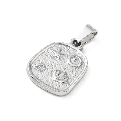 304 Stainless Steel Pendants SA-CBA34D4-03B-P-1