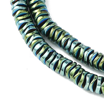 Electroplated Synthetic Non-Magnetic Hematite Beads Strands G-H020-M01-07-1