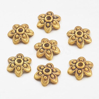 Tibetan Style Bead Caps LS-GLF0626Y-NF-1