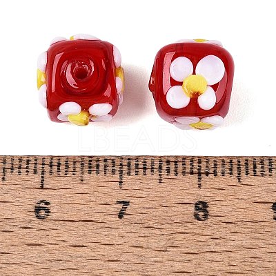 Handmade Bumpy Lampwork Beads LAMP-N042-22A-04-1