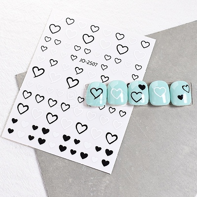 Self Adhesive Nail Art Stickers PW-WG3533A-01-1