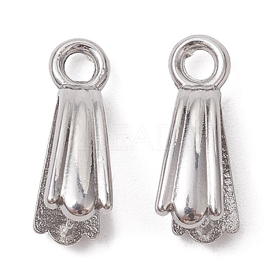 Non-Tarnish 304 Stainless Steel Ice Pick Pinch Bails STAS-K277-03B-P-1