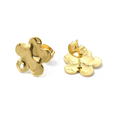 304 Stainless Steel Stud Earring Findings STAS-L024-003G-03-1