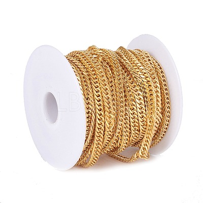 304 Stainless Steel Curb Chains CHS-E018-12G-1