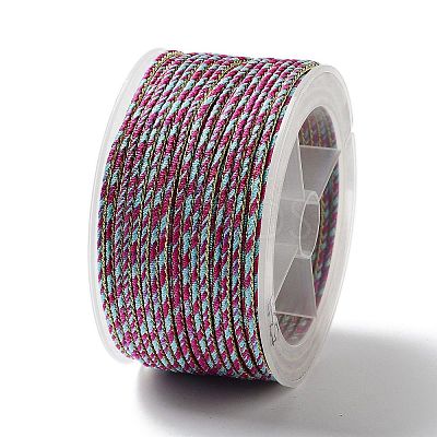 14M Two Tone Polyester Braided Cord OCOR-G015-02A-06-1