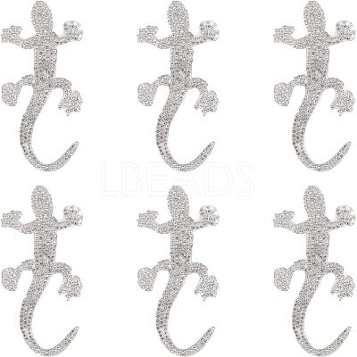 Self Adhesive Glitter Rhinestone Sticker DIY-FG0001-34-1