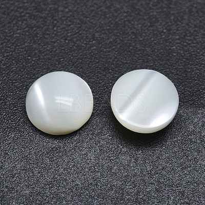 Shell Cabochons SSHEL-P015-61-8mm-1