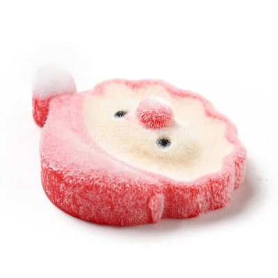 Christmas Opaque Resin Cabochons LS-RESI-G042-C02-1