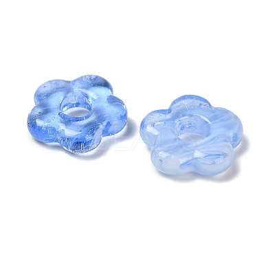 Handmade Lampwork European Beads LAMP-F039-01G-1