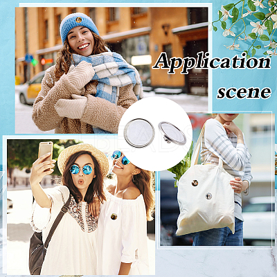 DIY Sublimation Blank Brooch Pin Making Kit DIY-WH0591-619A-1