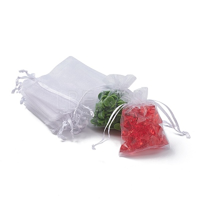 Organza Gift Bags with Drawstring X-OP-R016-7x9cm-04-1
