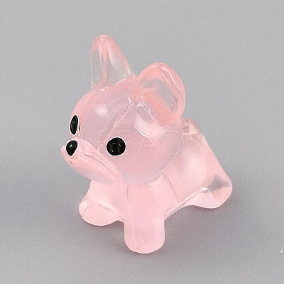 Luminous Resin Dog Display Decorations RESI-CJC0012-30F-1