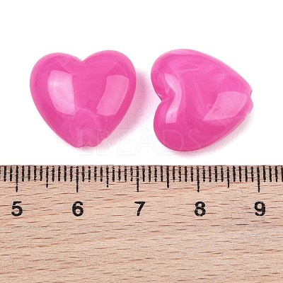 Two-tone Opaque Acrylic Beads AC-CBA8E7E-01B-1