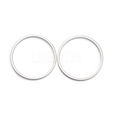 Brass Linking Rings KK-Y003-03G-S-1