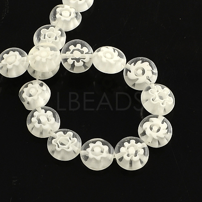 Handmade Millefiori Glass Bead Strands LK-R006-15L-1