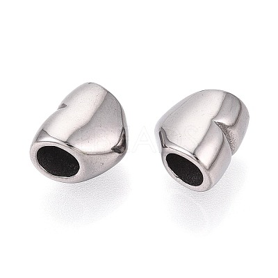 304 Stainless Steel European Style Large Hole Beads STAS-T072-141P-1