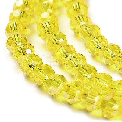 Transparent Glass Beads EGLA-A035-T4mm-B03-1