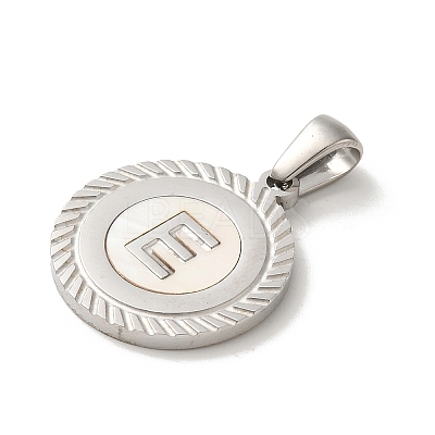 304 Stainless Steel Pendants STAS-I204-E-P-1