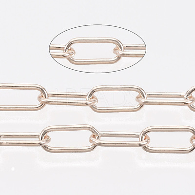 Unwelded Iron Paperclip Chains CH-S125-09A-RG-1