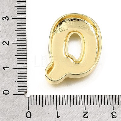 Brass Slide Charms KK-Z163-01G-Q-1