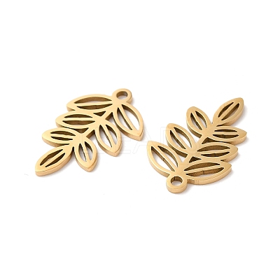 201 Stainless Steel Pendants STAS-I199-A01-G-1