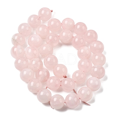 Natural Madagascar Rose Quartz Beads Strands G-B167-A05-10mm-1