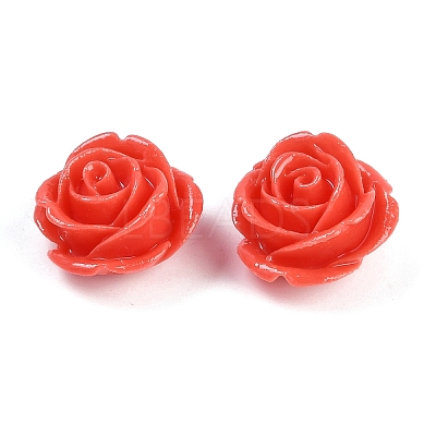 Synthetic Coral Carved Beads CORA-M001-05E-1