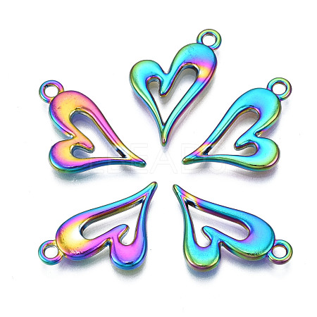 Rainbow Color Alloy Pendants PALLOY-N156-181-NR-1