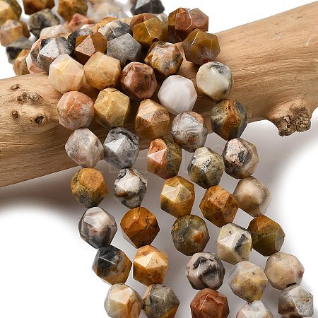 Natural Crazy Agate Beads Strands G-Z119-A13-02-1