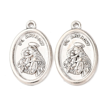 Religion Tibetan Style Alloy Pendants FIND-Z099-17AS-04-1
